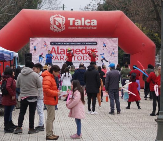 Domingo 28: Municipalidad de Talca realizará Alameda Para Todos