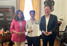 Alcalde Juan Carlos Díaz y ministra de Medio Ambiente anuncian declaratoria del primer humedal urbano de Talca en zona del río Claro