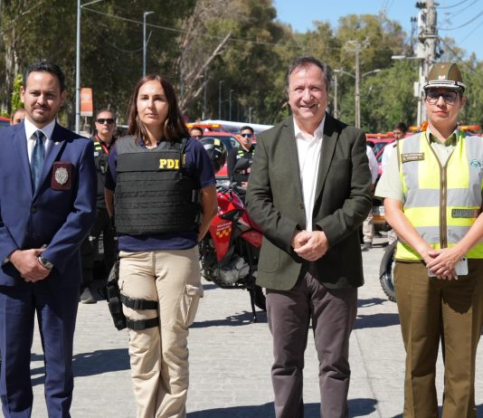 Alcalde de Talca presentó a nuevo director de Seguridad Pública y detalló plan de acción para la Fiesta de la Independencia