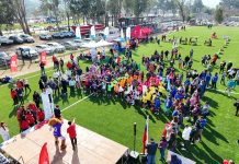 Talca vive una gran jornada deportiva familiar en el inicio de la Fiesta de la Primavera 2025