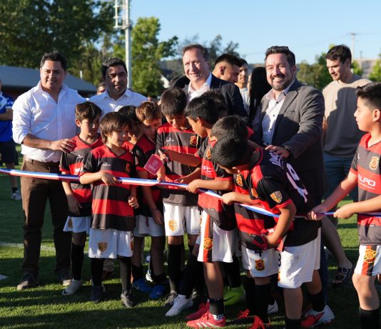 Con estándar FIFA internacional: Municipalidad de Talca entrega renovado Complejo Deportivo Fútbol Joven Rangers FC