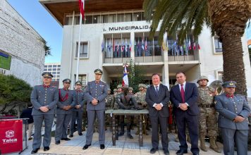 Talca renueva su orgullo republicano con la restitución simbólica de la pluma de O’Higgins y da inicio a la Fiesta de la Independencia 2026