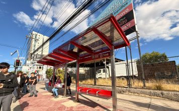 216 nuevos paraderos para los vecinos: Talca avanza en modernidad, seguridad y espacios públicos de calidad