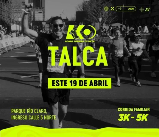 Municipalidad de Talca y Francisco “Pancho” Saavedra invitan a disfrutar del deporte en familia con corrida “KM 0” en el Parque Río Claro