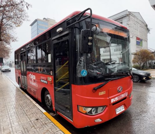 Municipalidad de Talca moderniza “Talca Te Mueve” con sistema online que informa en tiempo real el estado de los recorridos