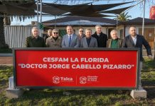 Oficializan nueva denominación del Cesfam La Florida “Doctor Jorge Cabello Pizarro” en honor a destacado médico talquino