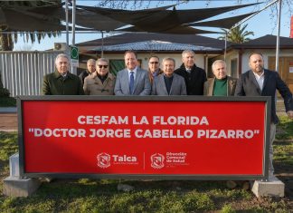 Oficializan nueva denominación del Cesfam La Florida “Doctor Jorge Cabello Pizarro” en honor a destacado médico talquino