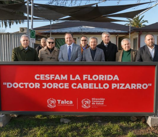 Oficializan nueva denominación del Cesfam La Florida “Doctor Jorge Cabello Pizarro” en honor a destacado médico talquino