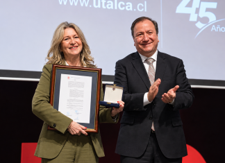 Talca otorga Medalla al Mérito a talquina que es primera mujer rectora de la Universidad de Concepción en sus 107 años de historia