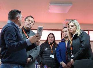Municipalidad de Temuco visitó Seguridad Municipal de Talca para conocer experiencias y el éxito del botón de pánico