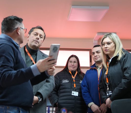 Municipalidad de Temuco visitó Seguridad Municipal de Talca para conocer experiencias y el éxito del botón de pánico
