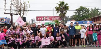 Cientos de personas participaron en la exitosa Caminata y Corrida por la Vida en Talca